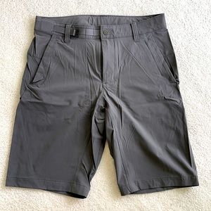 Black Diamond grey synthetic shorts in size medium